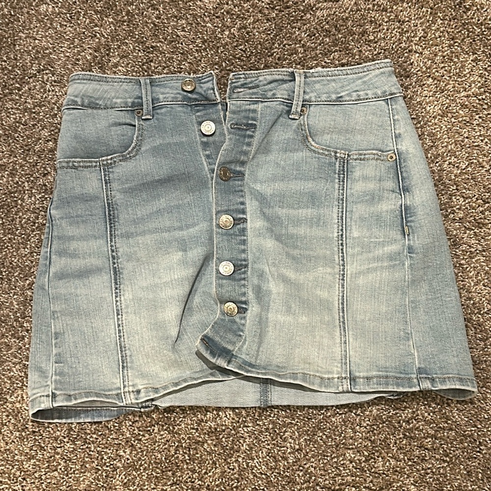 Denim American Eagle Skirt